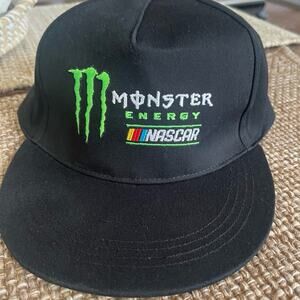 Monster NASCAR SnapBack hat NEW